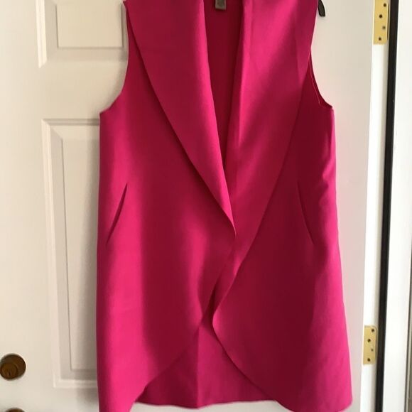 Sharon Young XS/S/M Sleeveless Wrap/Poncho - Picture 1 of 7